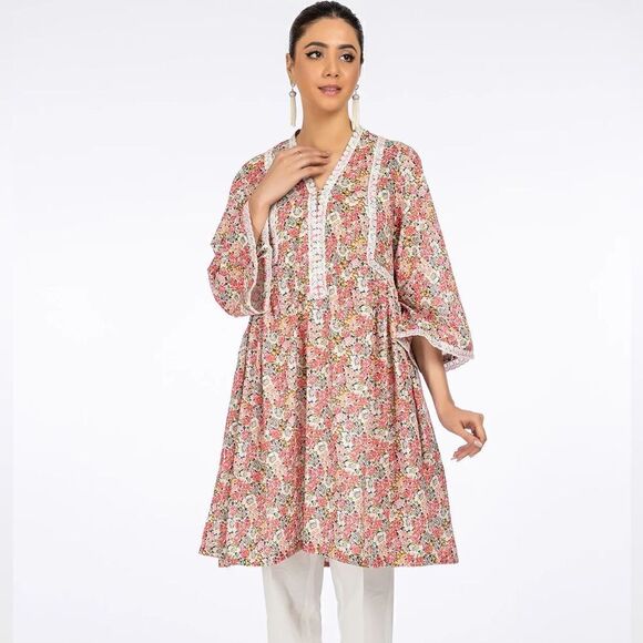 KAYSERIA PAKISTANI AUTHENTIC DESIGNER DRESS  1 PIECE - Picture 1 of 12
